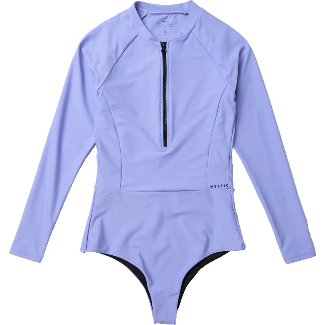 2026 Mystic Womens Jayde Long Sleeve One Piece 35001.250208 - Iris Blue